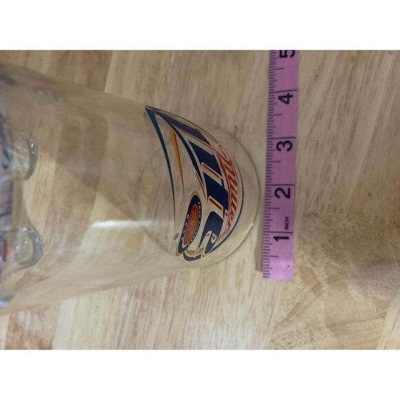 Set of 5 6” Miller Lite Beer Glasses - Picture 7 of 7